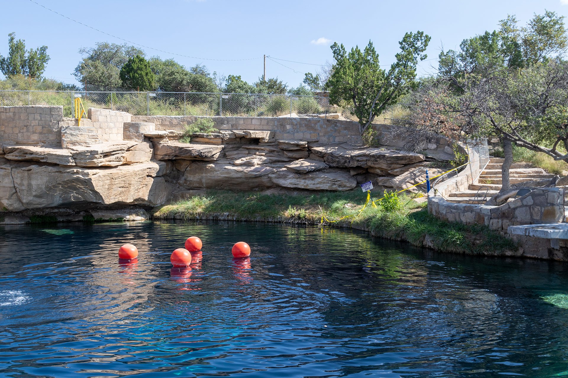Blue Hole a Santa Rosa, nel New Mexico