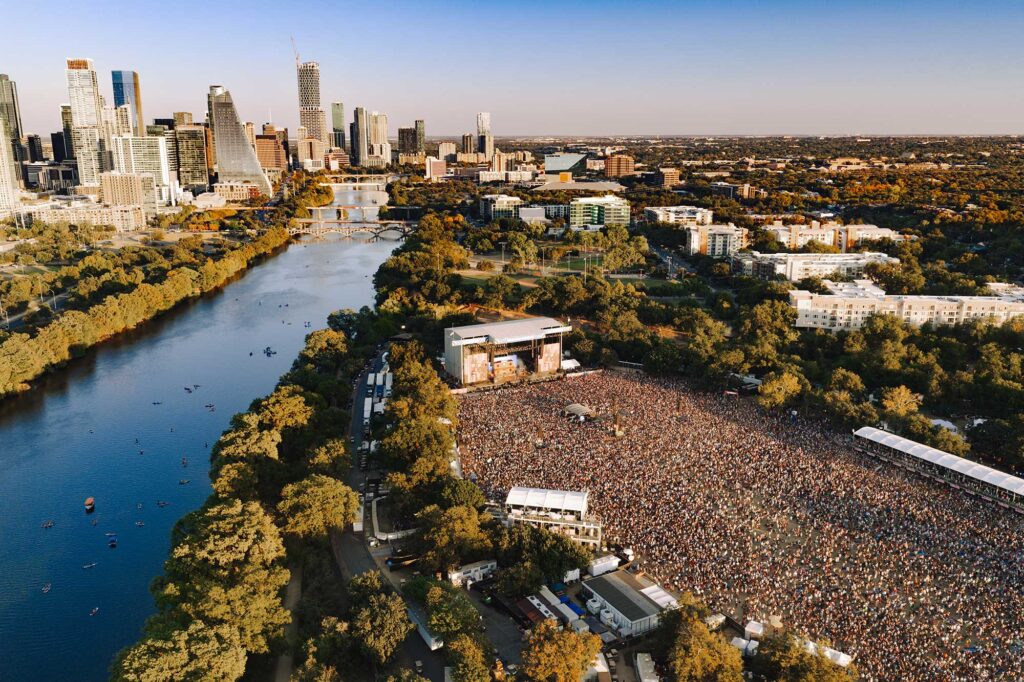 Austin City Limits Music Festival at Zilker Park in Austin, Texas; Credit: Andrea Escobar Garcia
