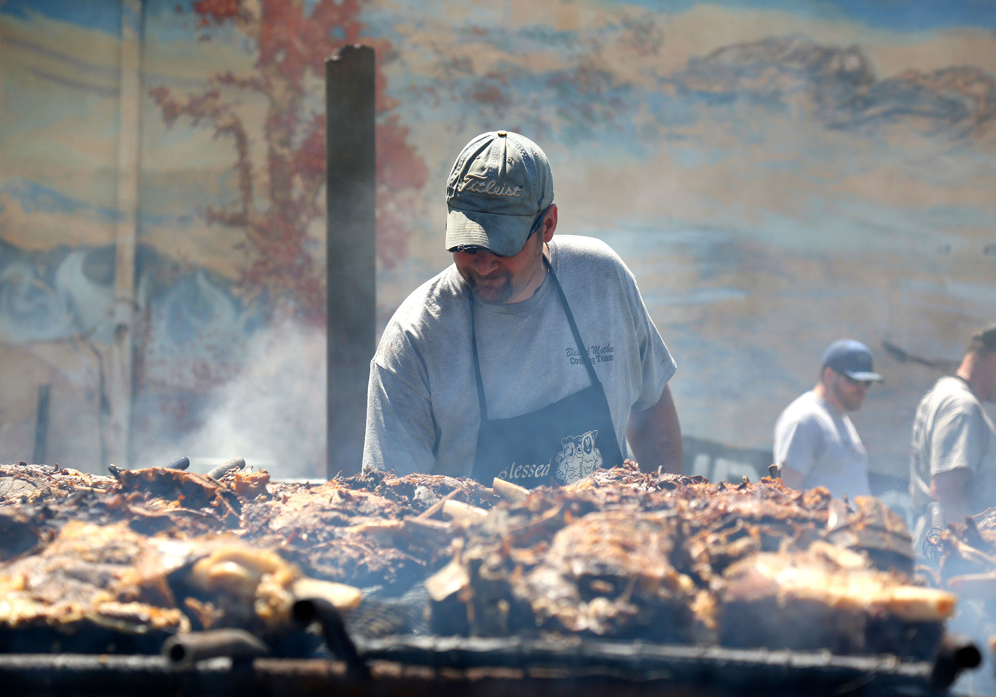 Barbecue festival in Owensboro, Kentucky