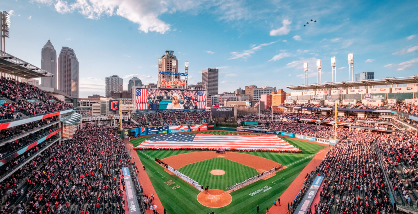 Progressives Feld in Cleveland , Ohio