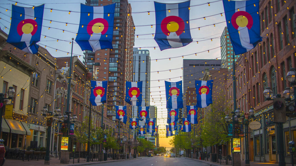 Larimer Square in Denver, Colorado; Credit: Evan Semon