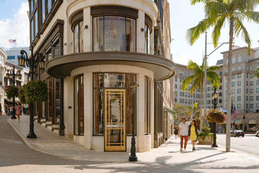 Rodeo Drive in Beverly Hills, California