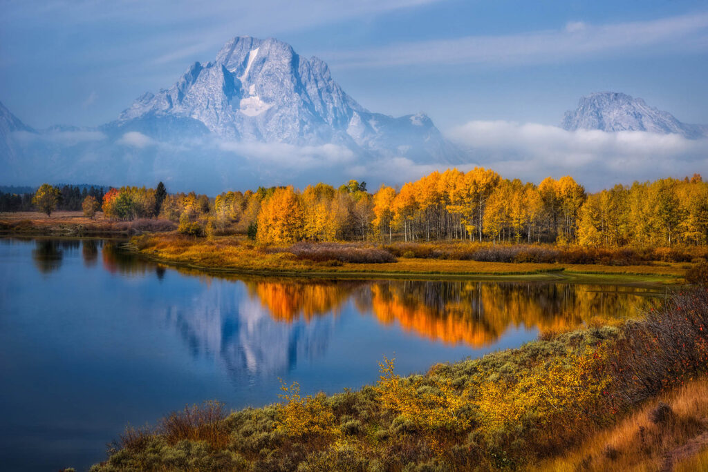 Oxbow Bend in Grand Teton National Park, Wyoming