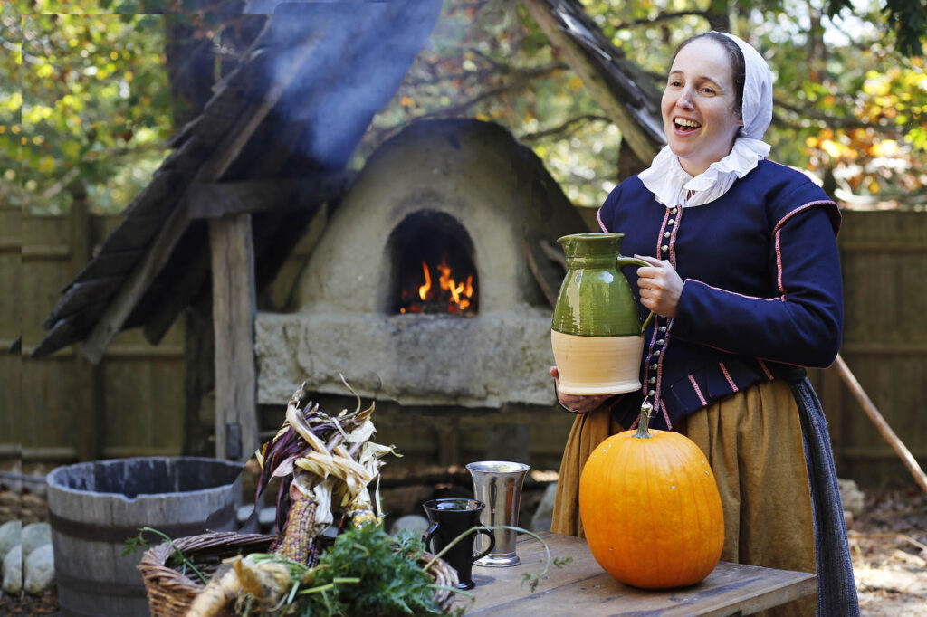 Plimoth Patuxet Museen in Plymouth, Massachusetts