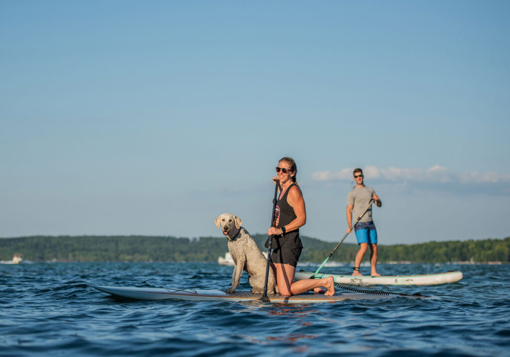 Grand Traverse Bay near Traverse City, Michigan; Credit: Traverse City Tourism