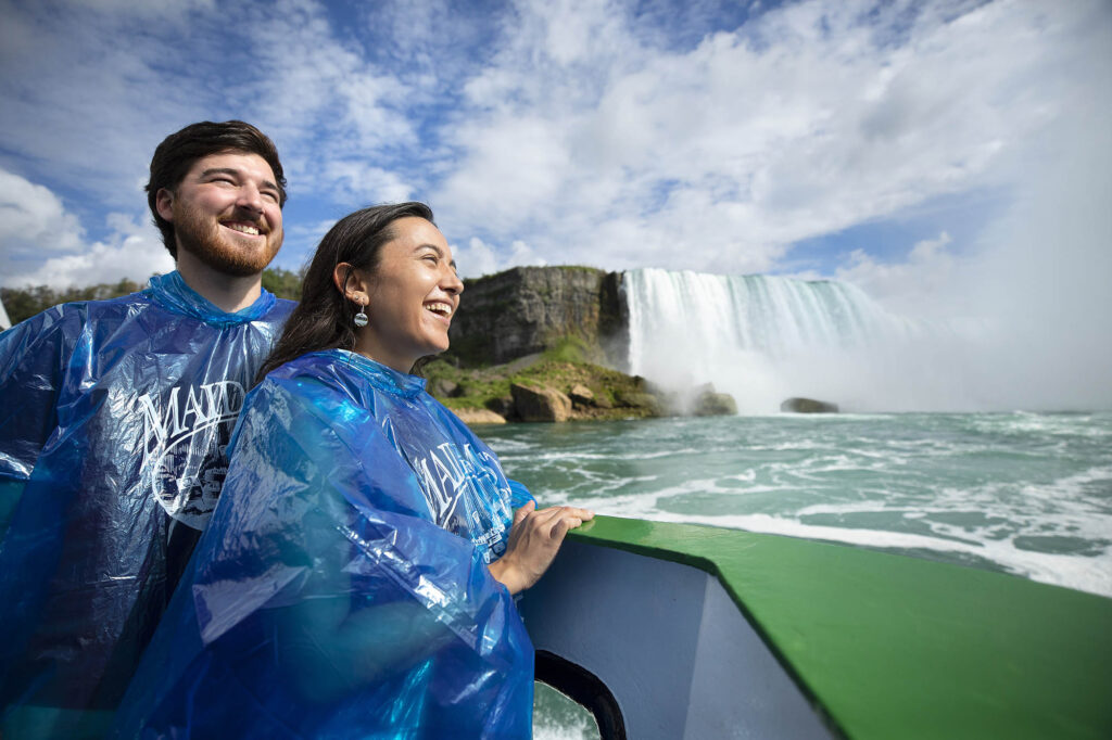 Maid of the Mist boat tour in Niagara Falls State Park, New York