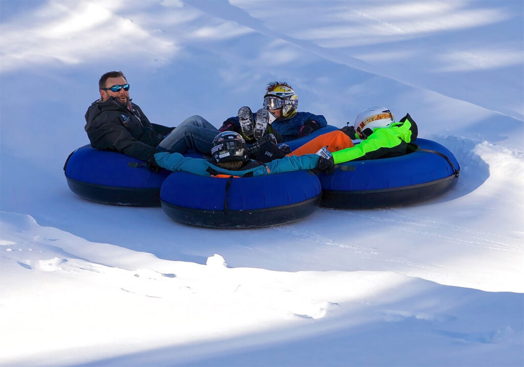 Snowtubing at Mammoth Mountain, California
Photo credit: MMSA
