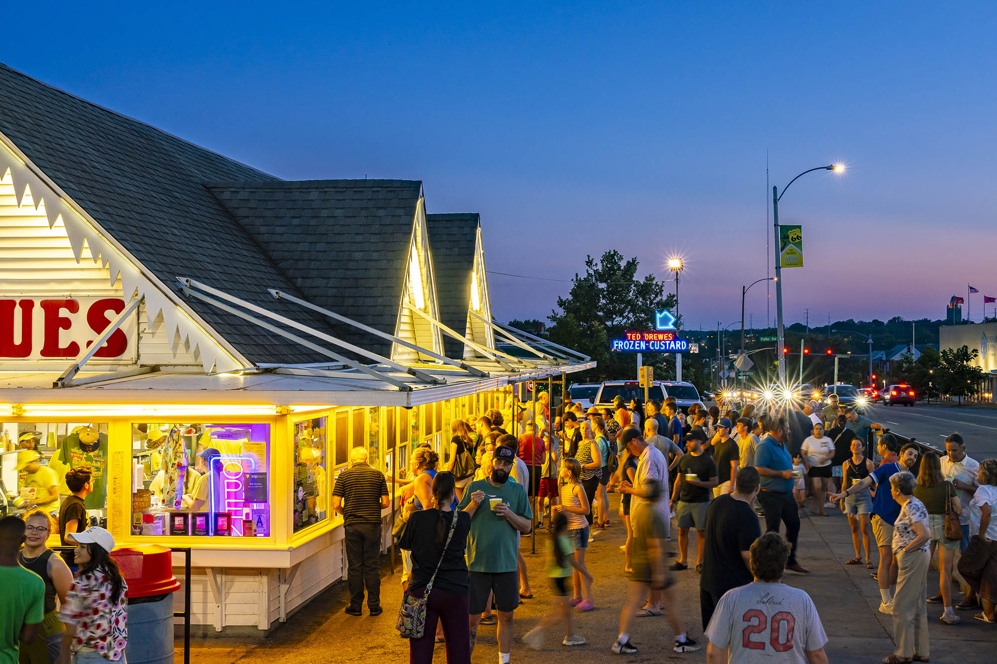 Ted Drewes Frozen Custard in St. Louis, Missouri