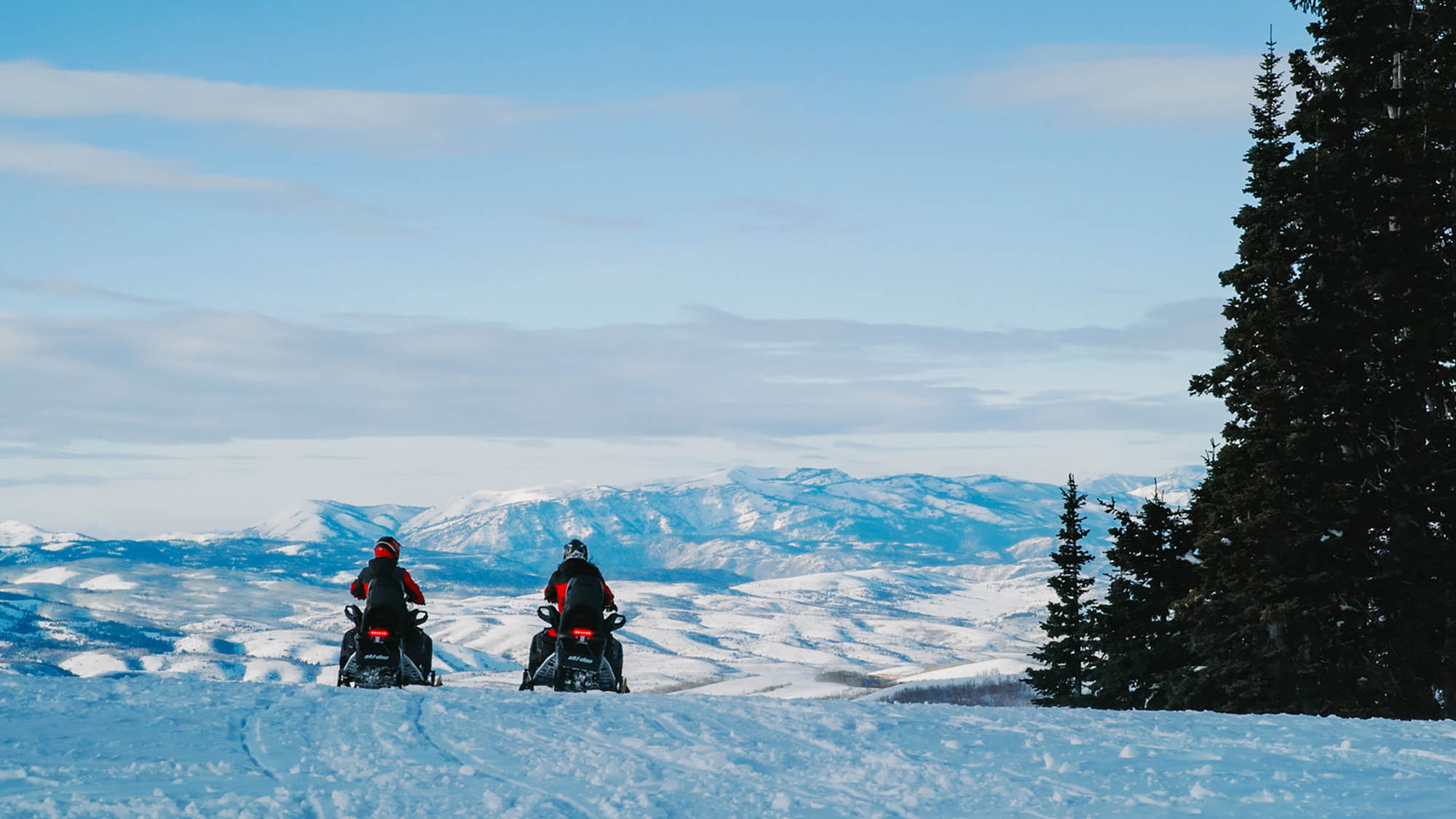 Snowmobiling in Salt Lake City, Utah
