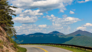 The Blue Ridge Parkway in Virginia; Credit: Brian Wells