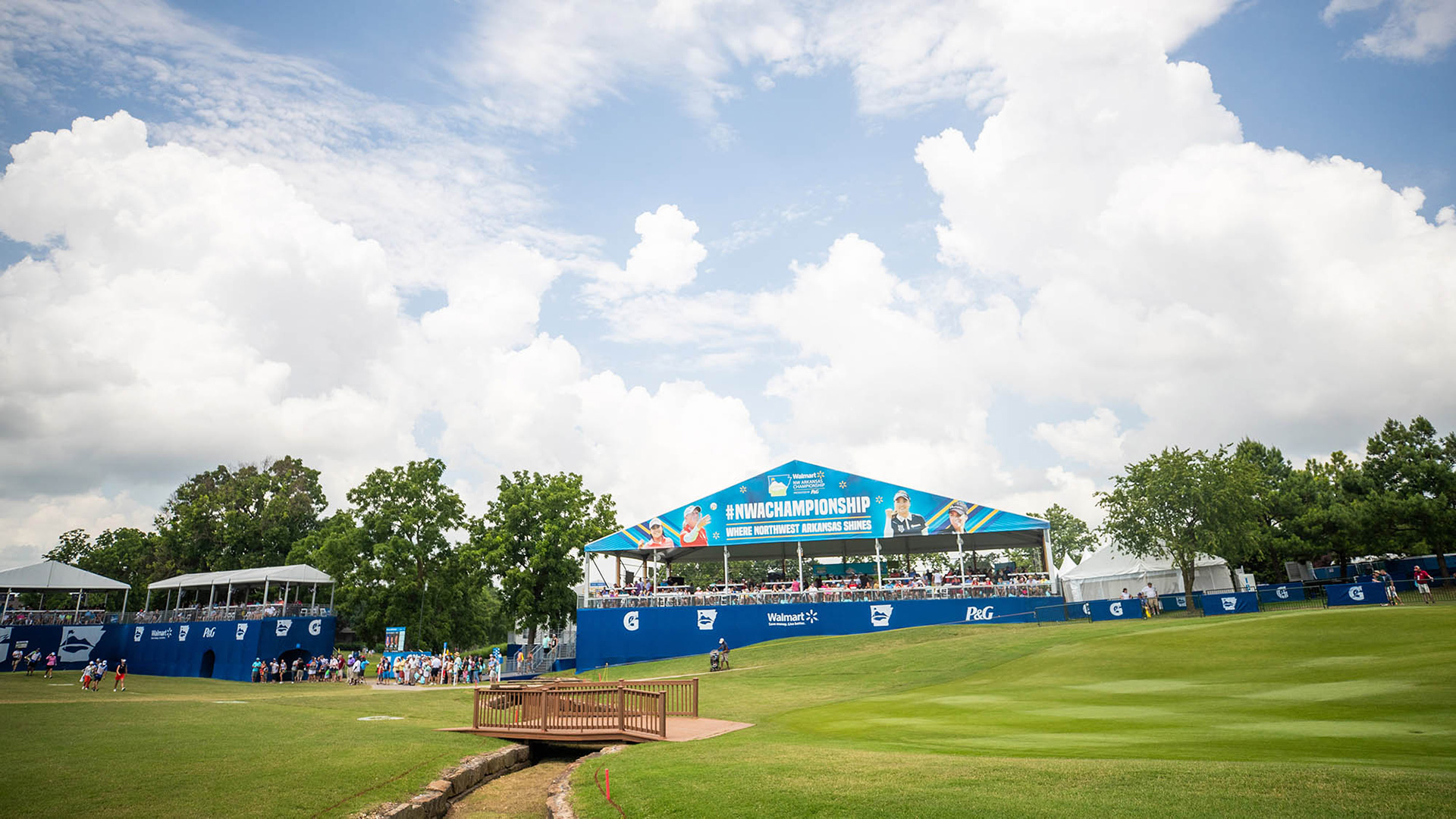 Un tournoi de golf du circuit LPGA à Rogers, dans l'Arkansas
