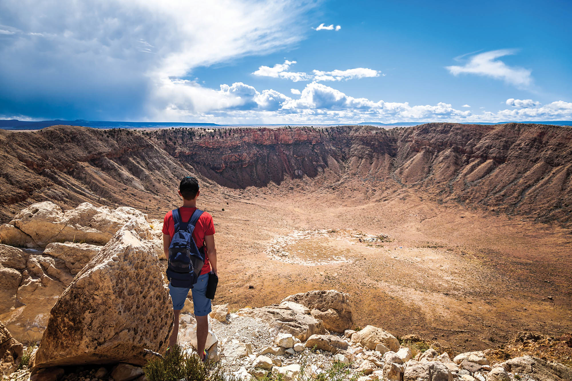 Meteor Crater Natural Landmark near Winslow, Arizona
Credit: An Pham 
