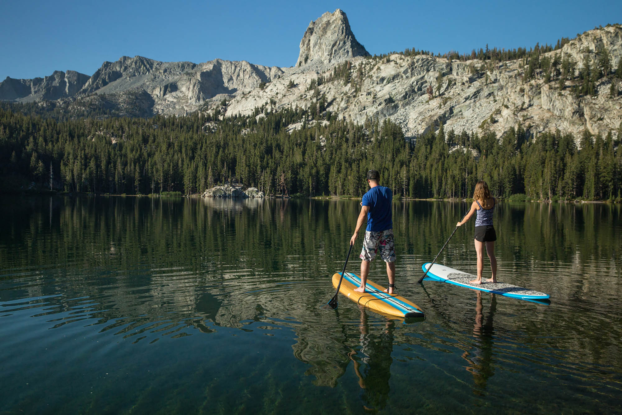 Lake George in Mammoth Lakes, California