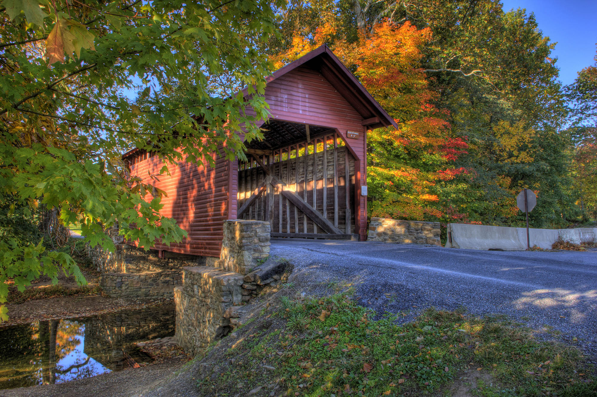 Roddy Road Covered Bridge in Thurmont, Maryland