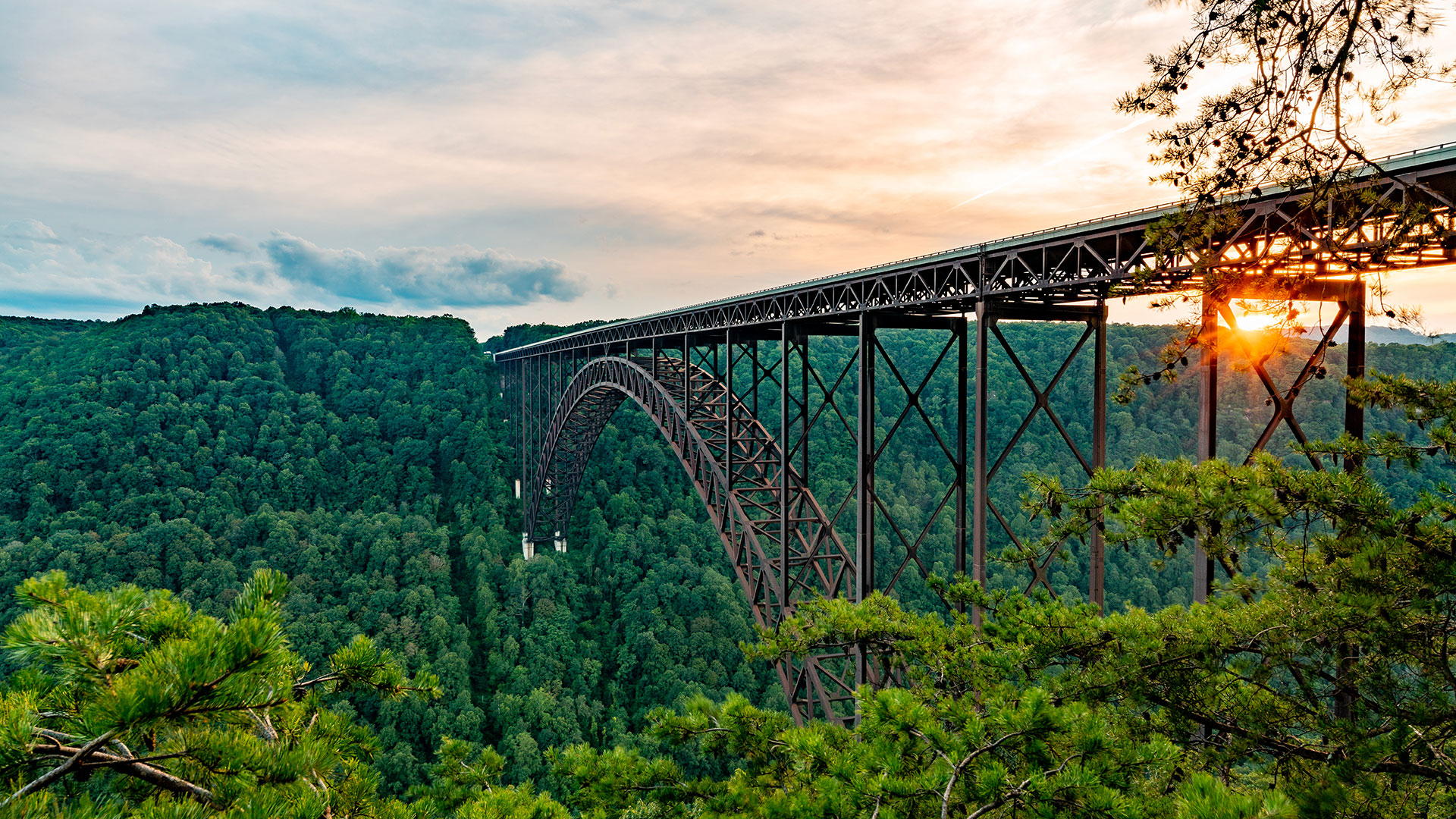 New River Gorge em Oeste Virginia
