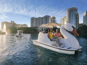 Lake Eola Park in Orlando, Florida