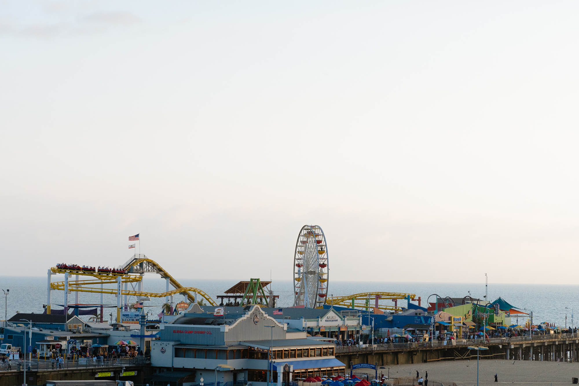 Santa Monica Pier in Los Angeles, California