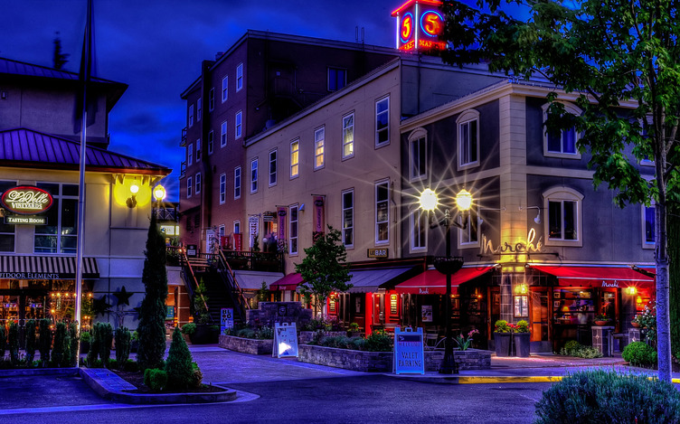 Le Fifth Street Market à Eugene, dans Oregon