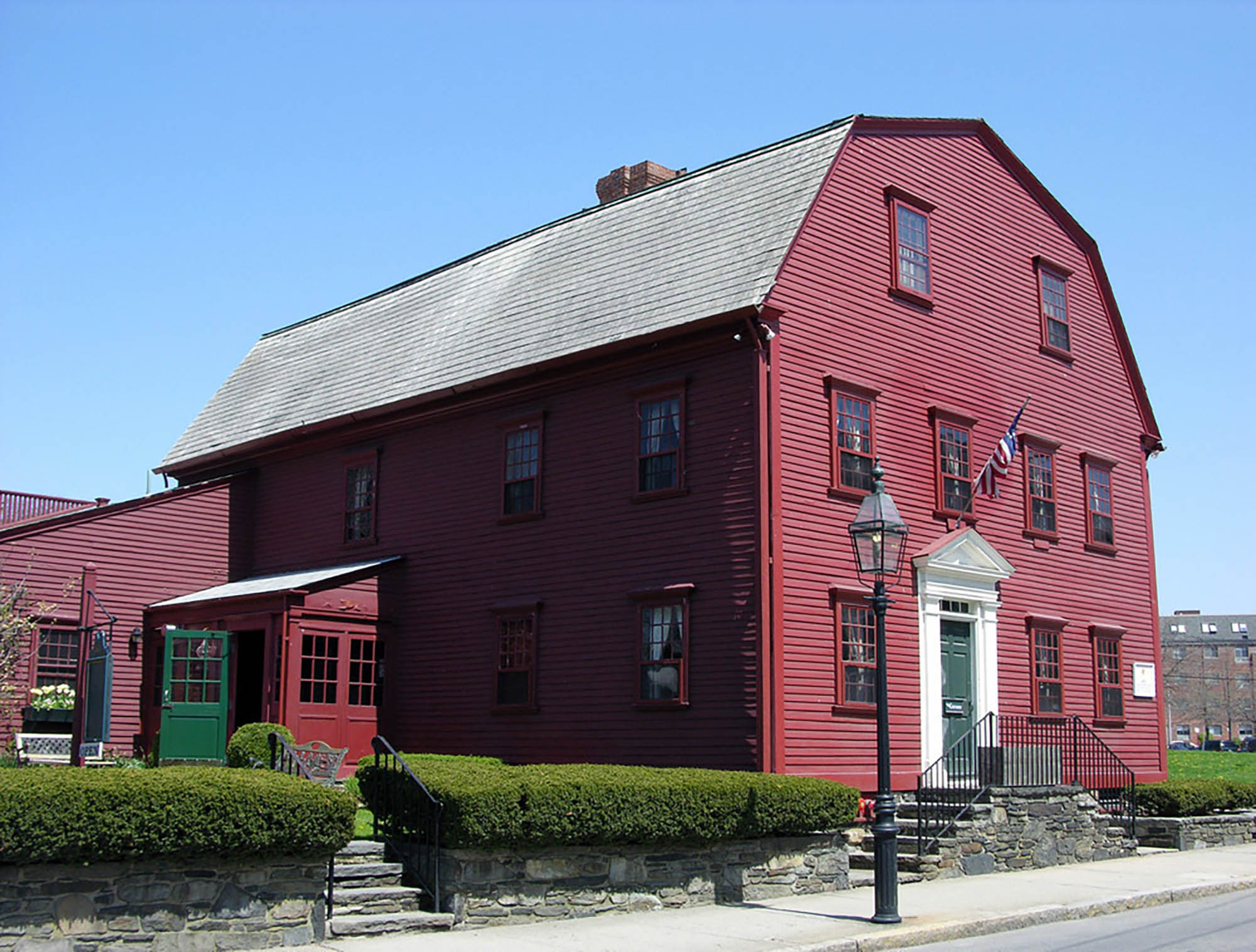 Colonial-era houses in Newport, Rhode Island
