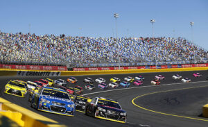 NASCAR-Rennen bei Charlotte Motor Speedway in North Carolina