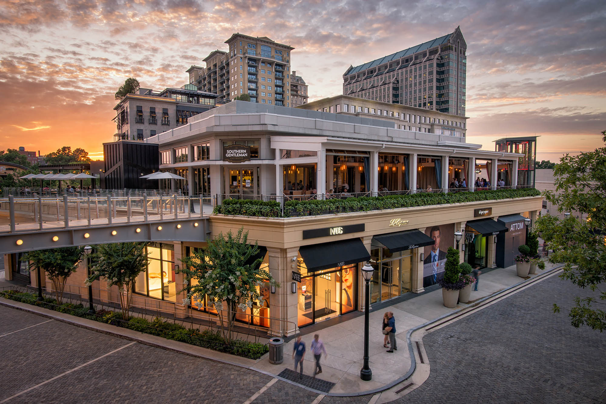 Shops in the Buckhead neighborhood of Atlanta, Georgia