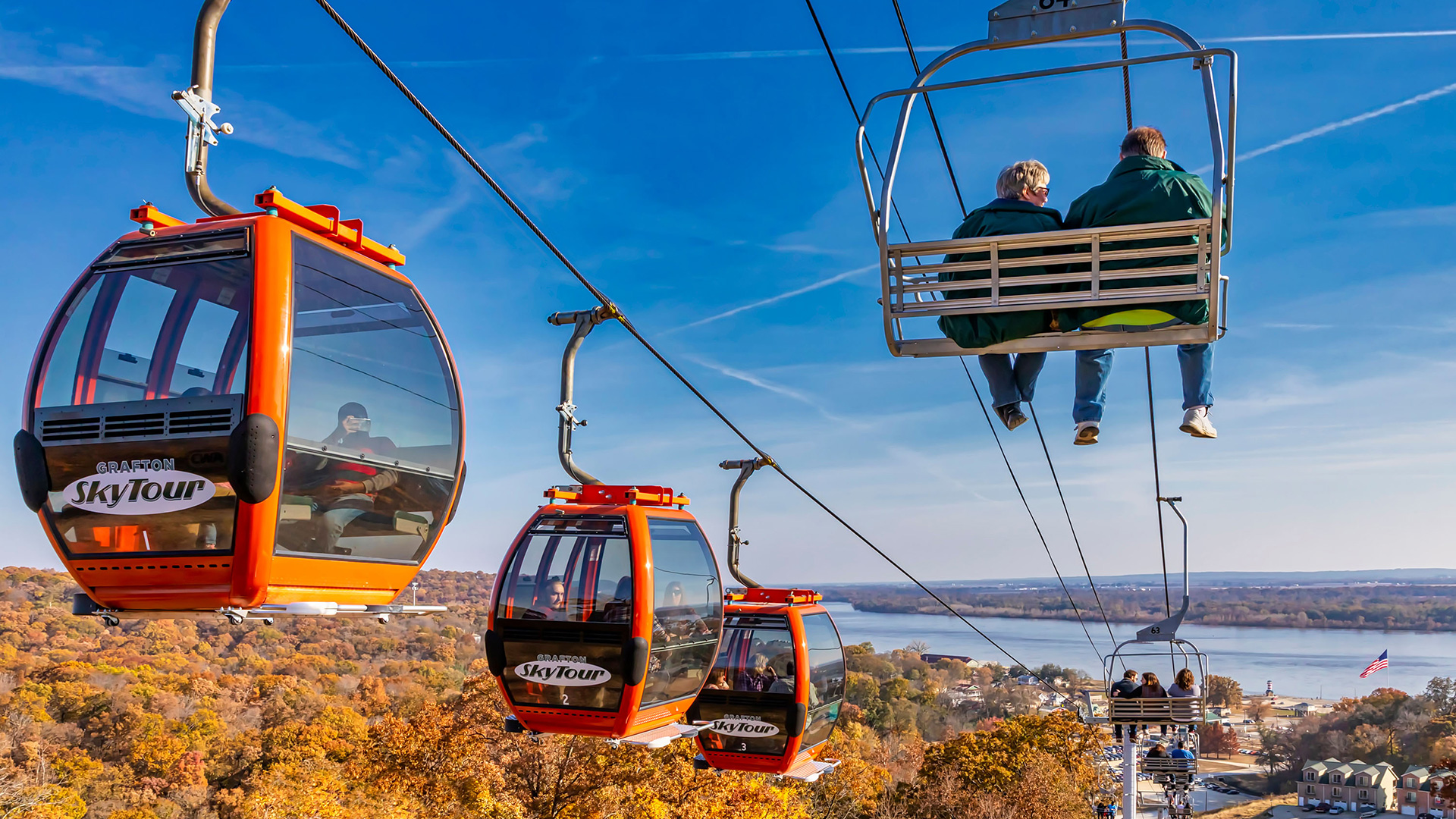 Grafton SkyTour at Aerie's Resort in Grafton, Illinois