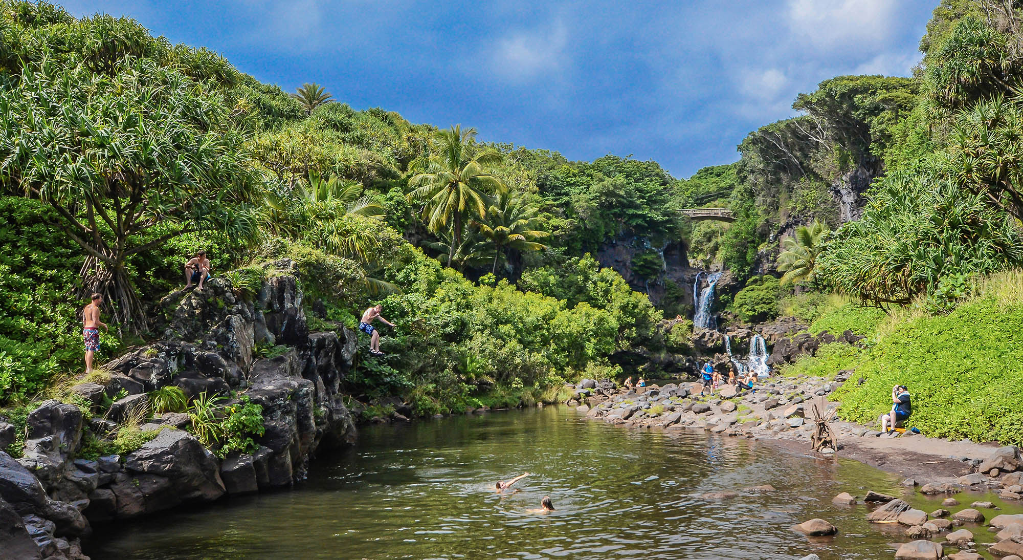 'Ohe'o Gulch in Haleakala National Park near Kula, Hawaiʻi