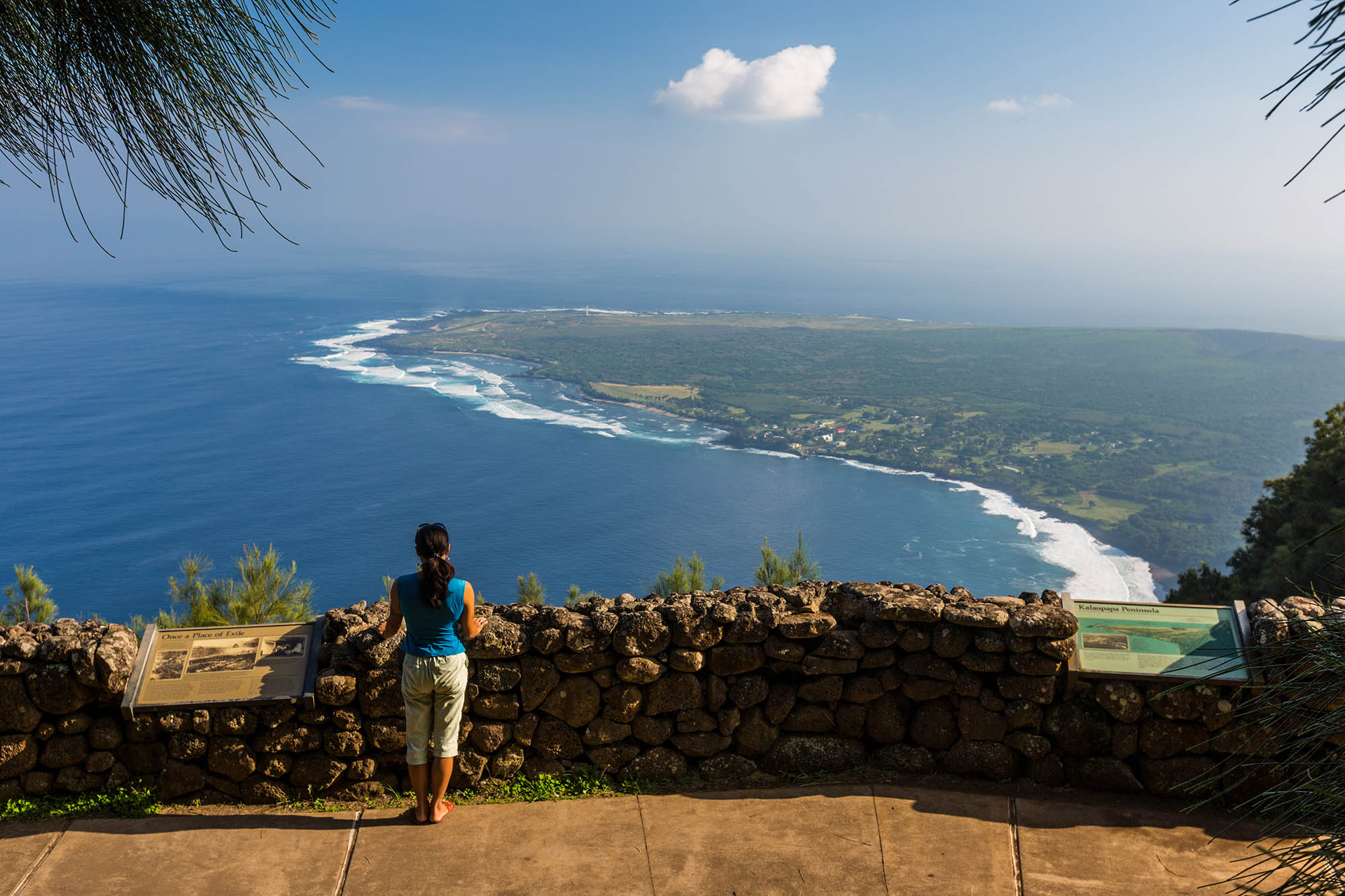 Kalaupapa Lookout on Molokaʻi, Hawaiʻi