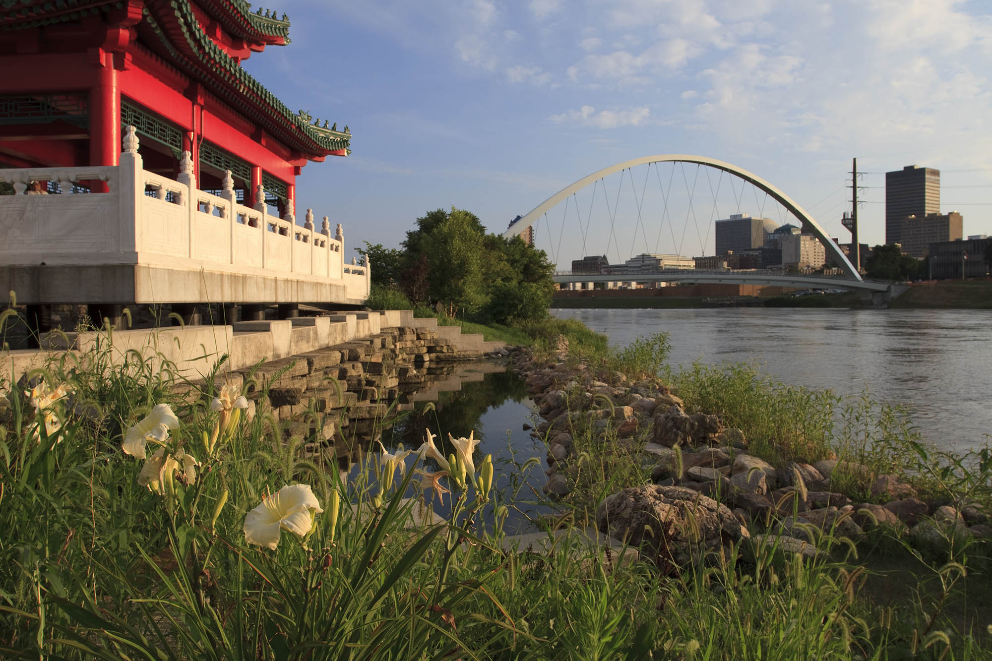 Unique scenery in Des Moines, Iowa
