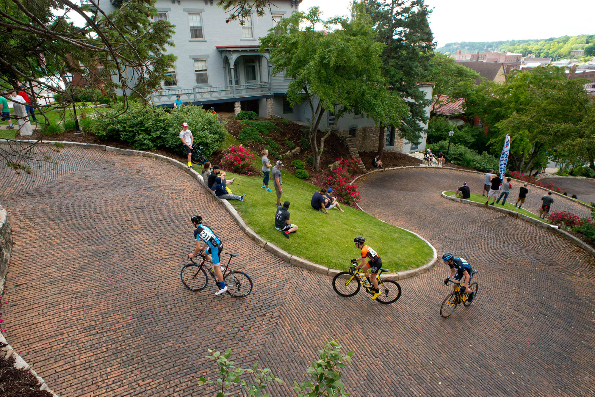 Snake Alley in Burlington, Iowa
