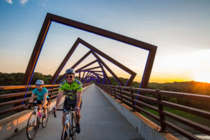 High Trestle Trail Bridge in Madrid, Iowa