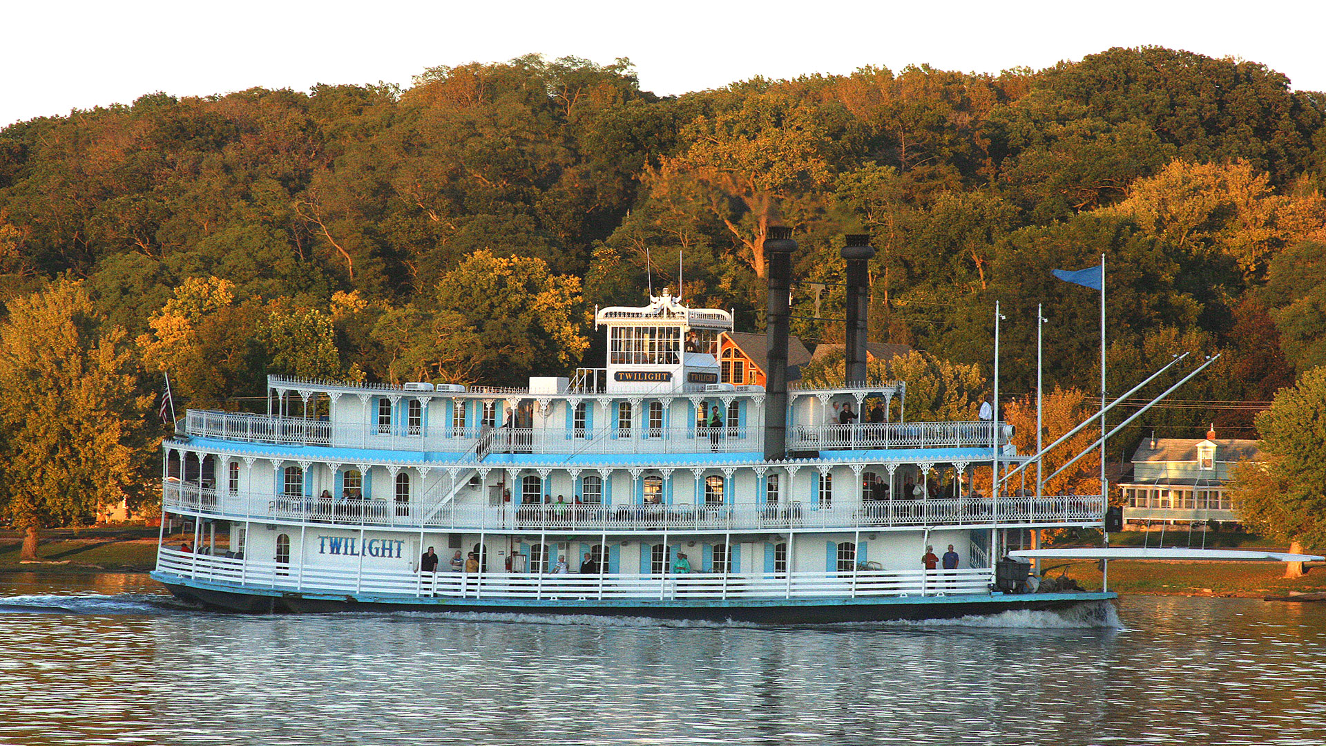 Mississippi River Cruise in Le Claire, Iowa