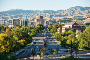 Skyline view in Boise, Idaho Credit: Visit Idaho