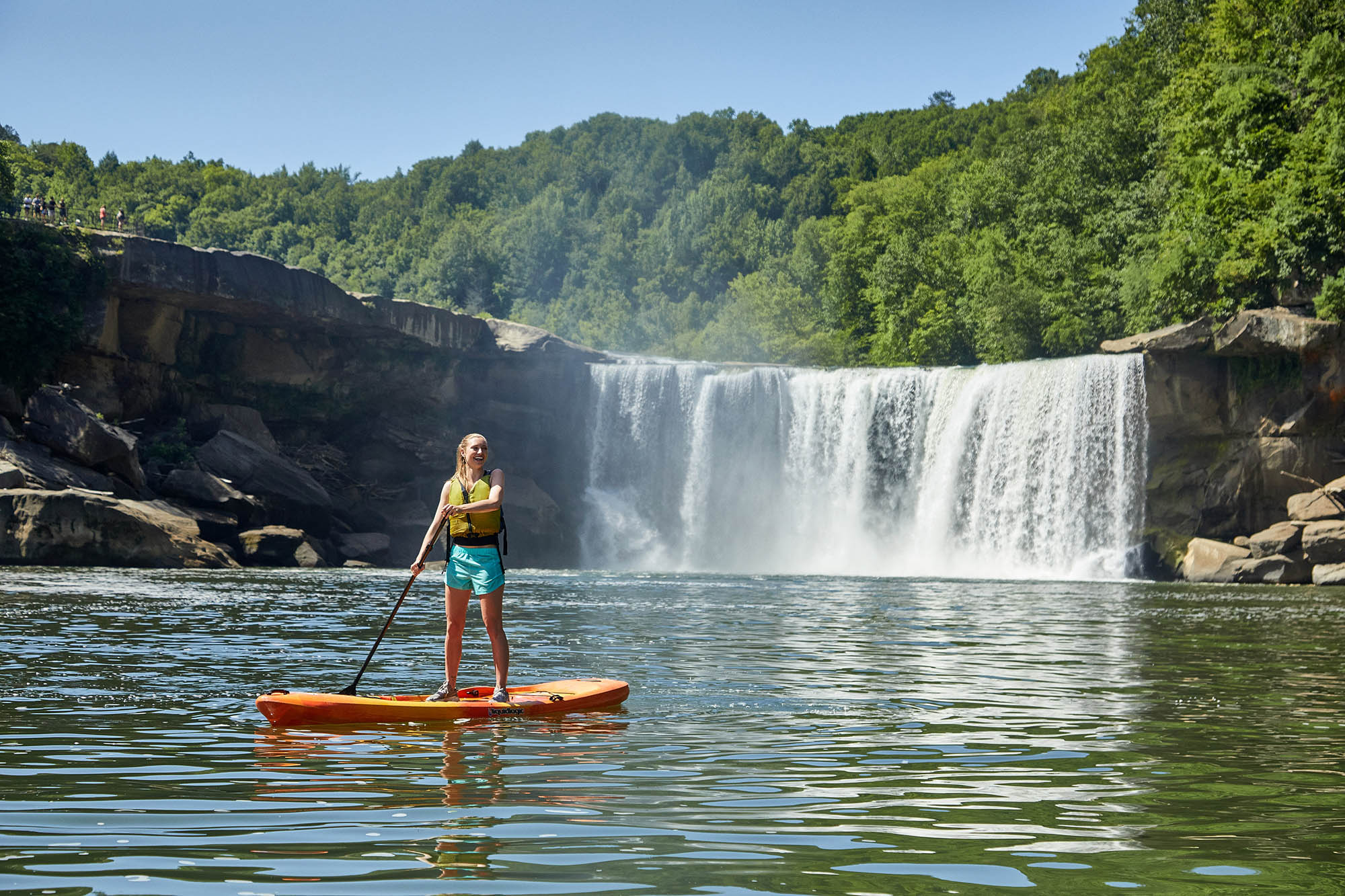 Cumberland Falls near Corbin, Kentucky