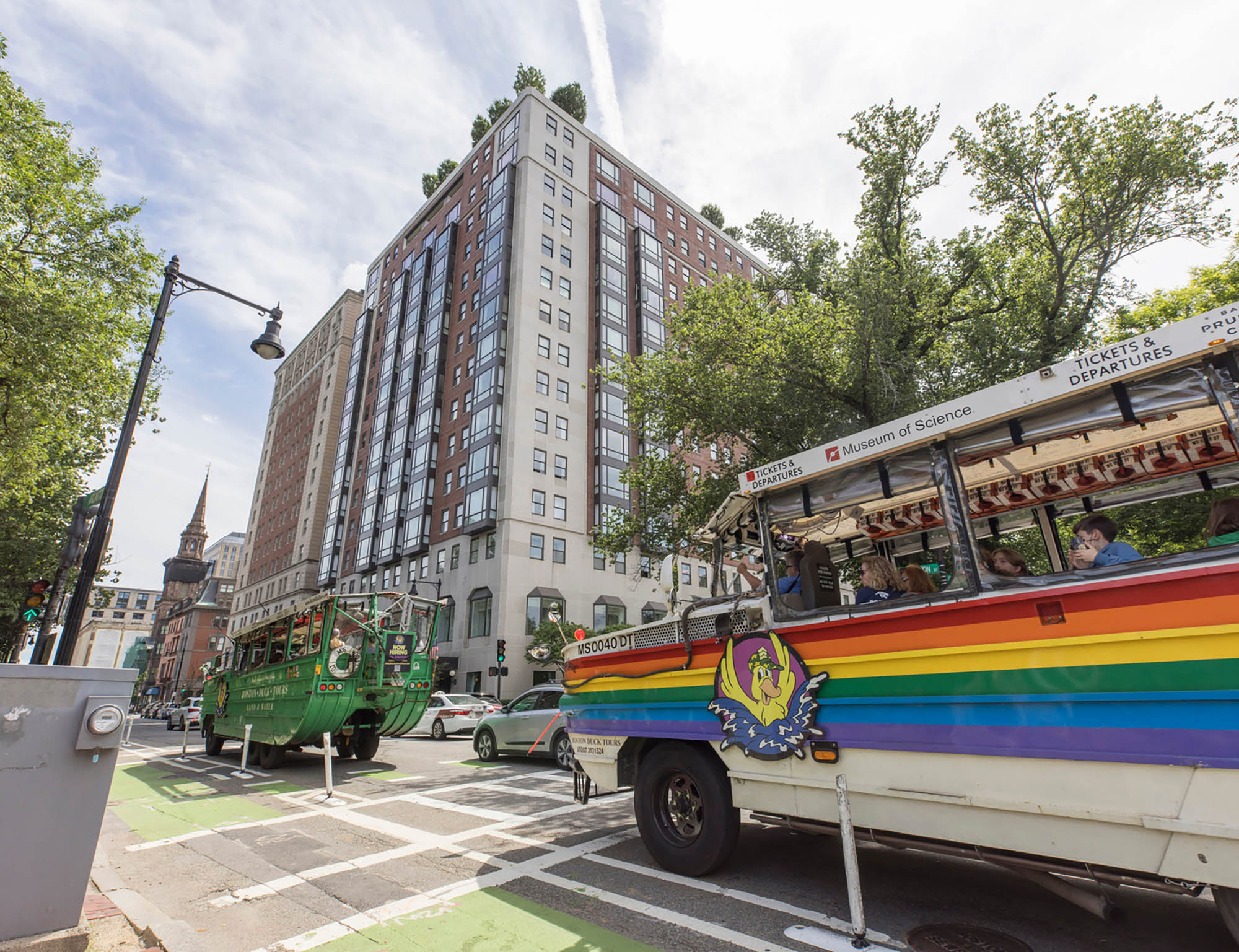 Two Duck Boat Tours in Boston, Massachusetts; Credit: Kyle Klein