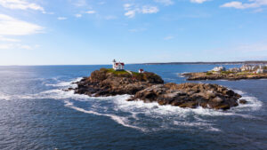 Nubble Lighthouse in York, Maine