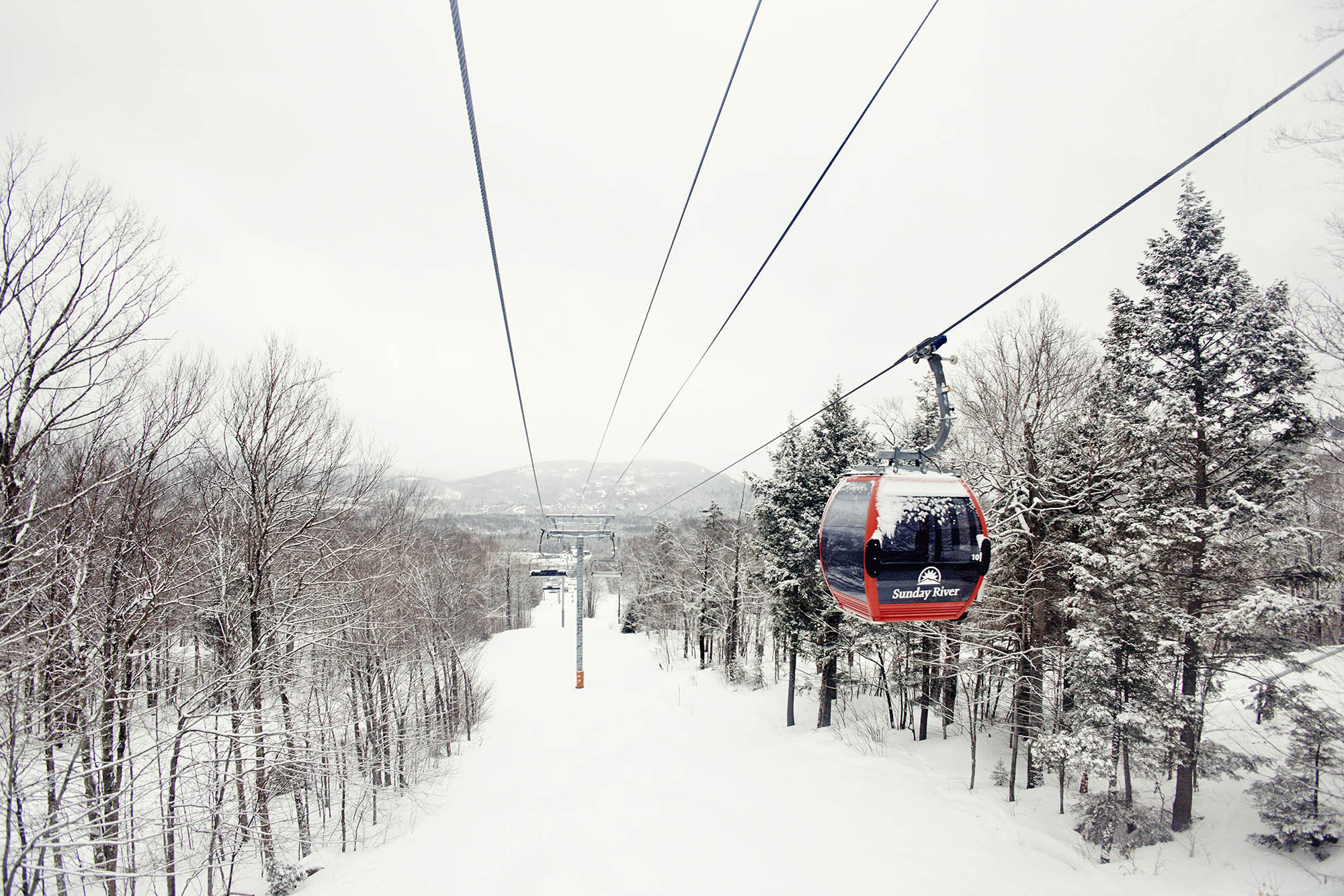 メイン州ニューリーのサンデー・リバー・リゾートCredit:メイン州 観光局 