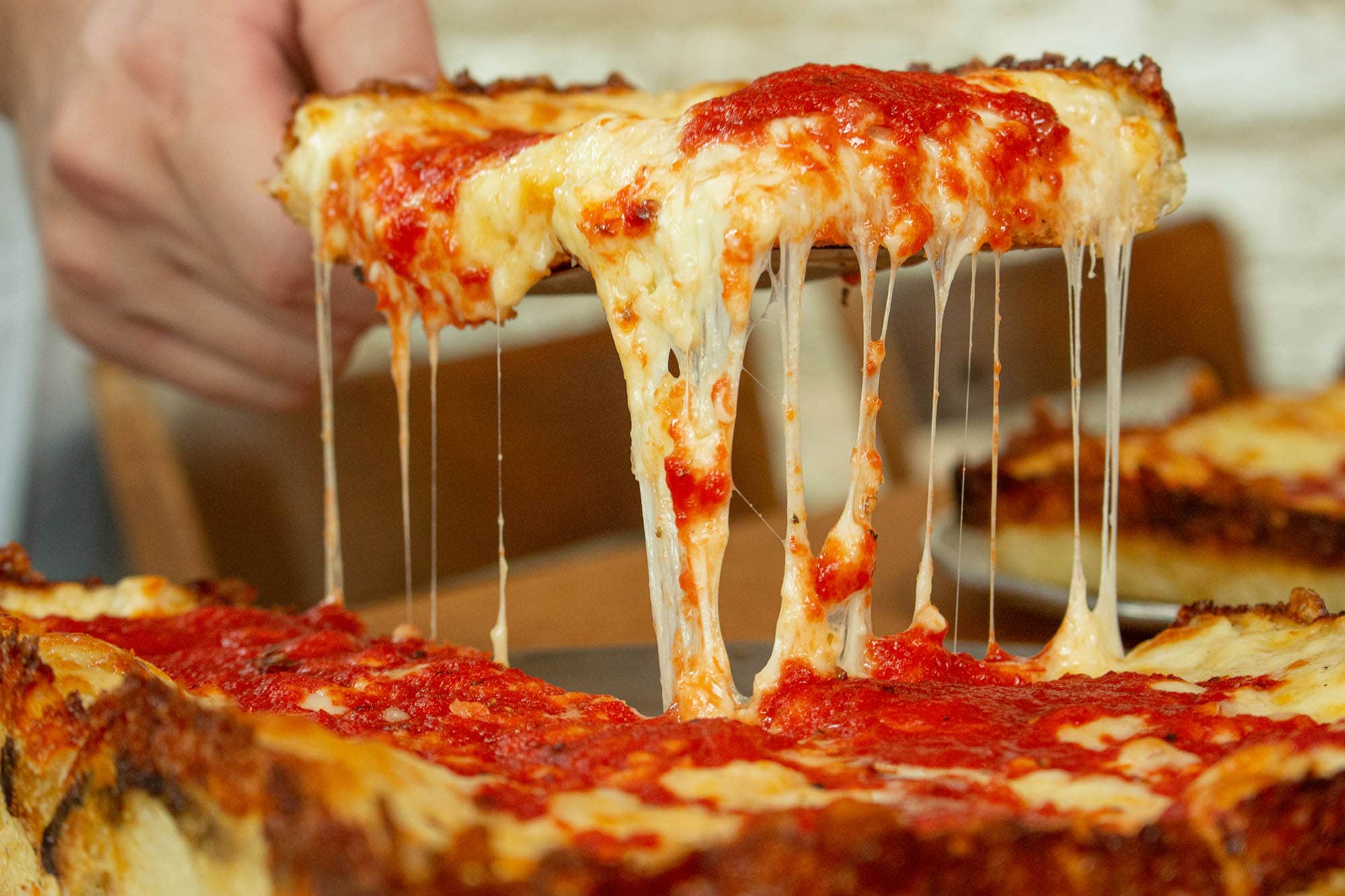 Buddy’s Pizza in Detroit, Michigan