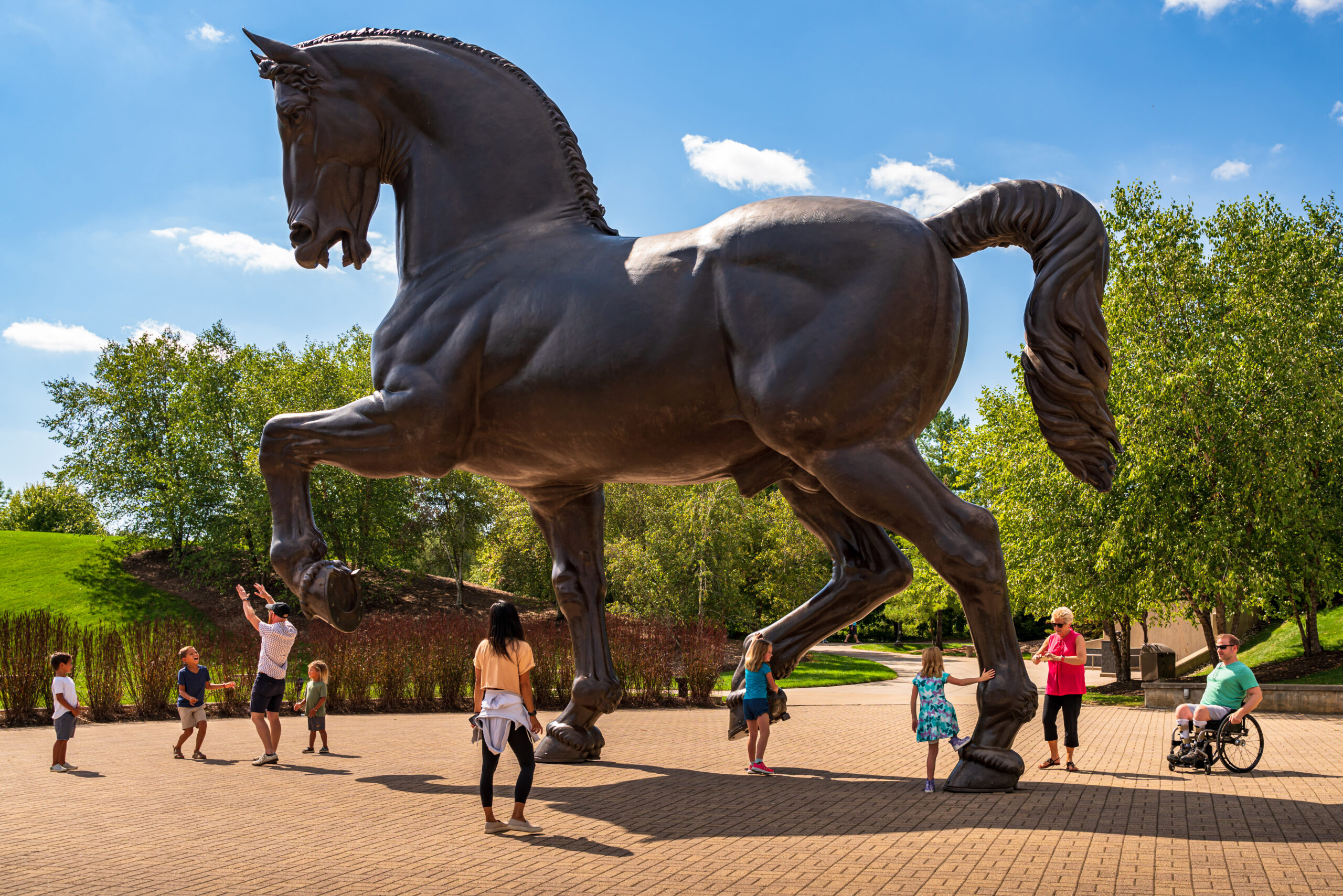 Frederik Meijer Gardens & Sculpture Park in Grand Rapids, Michigan.