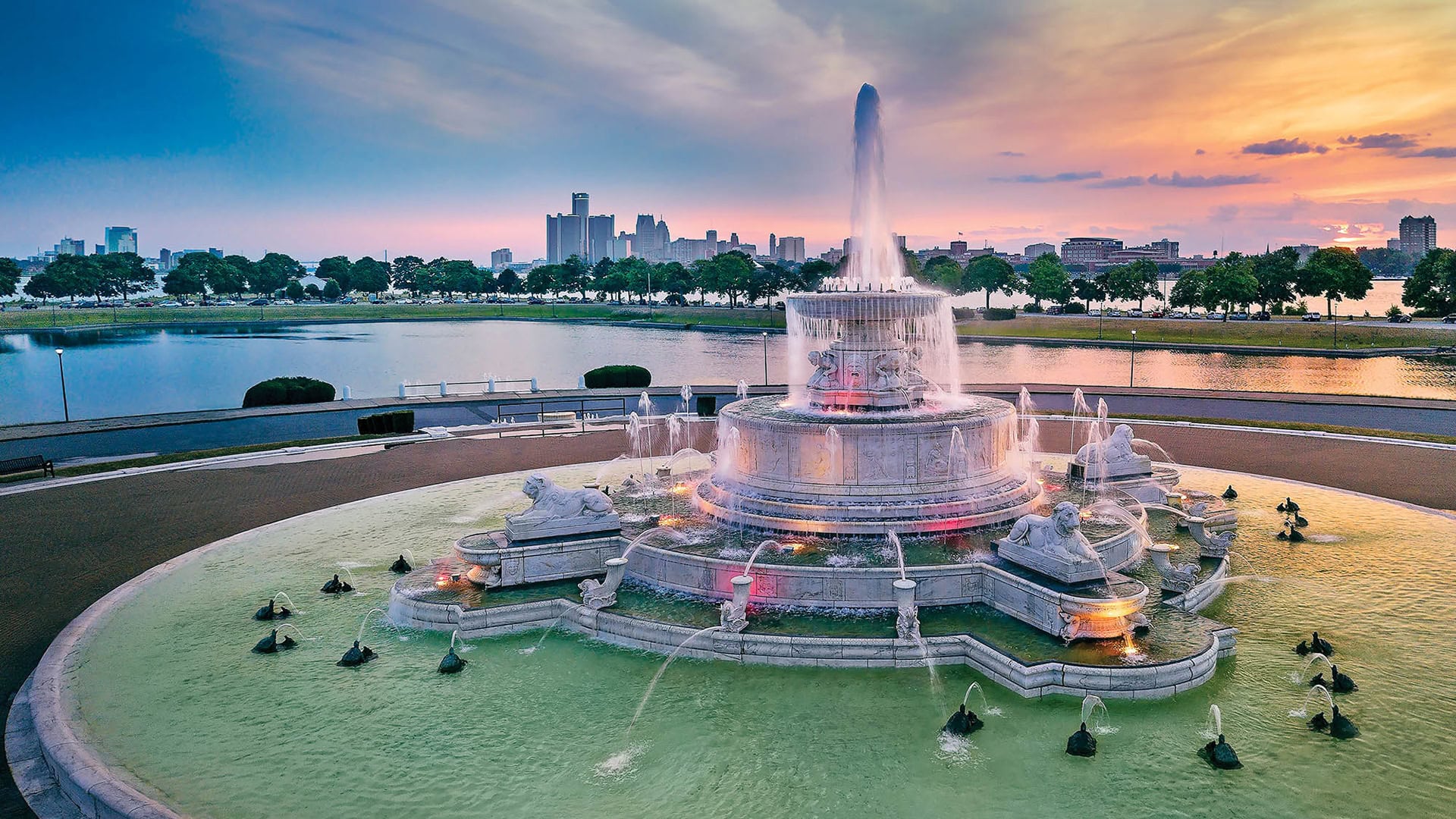 Belle Isle Park in Detroit, Michigan