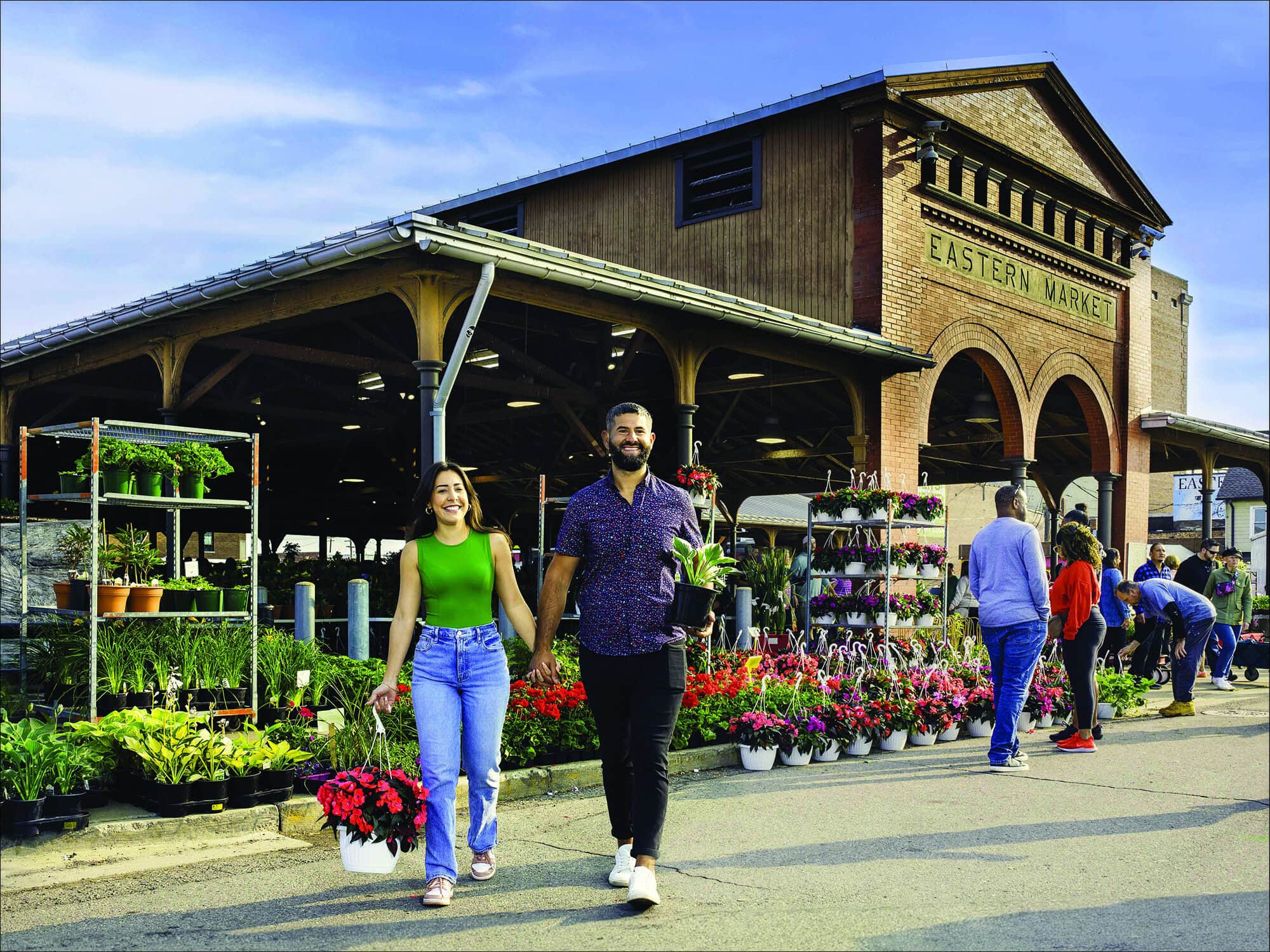 Eastern Market in Detroit, Michigan