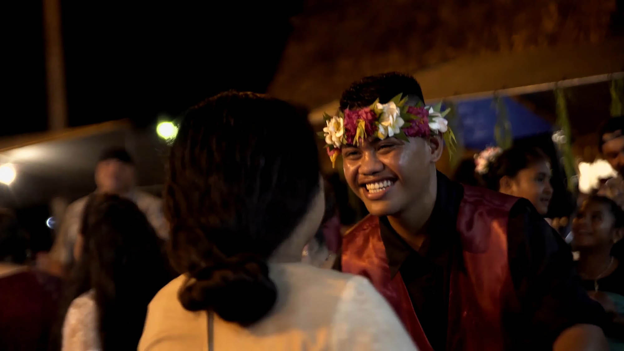 Une celebration traditionnelle dans les îles Mariannes du Nord