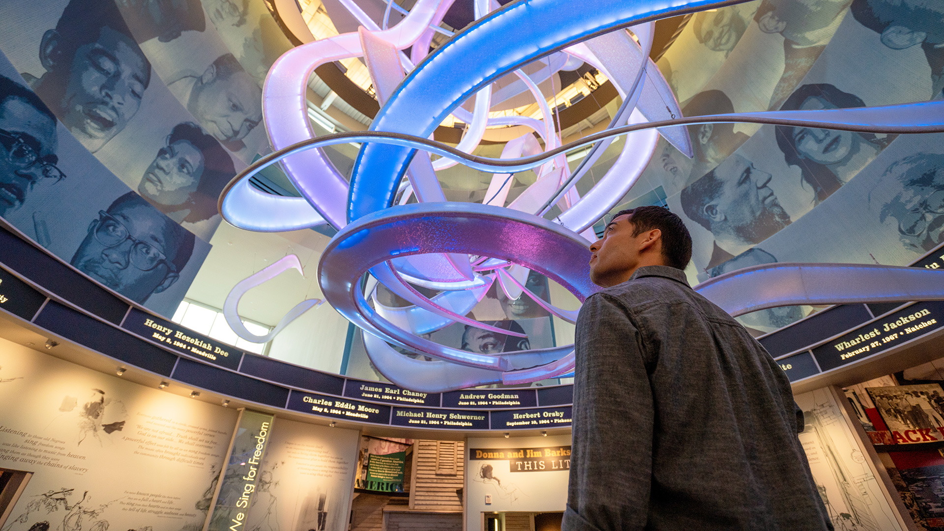 The Mississippi Civil Rights Museum in Jackson, Mississippi