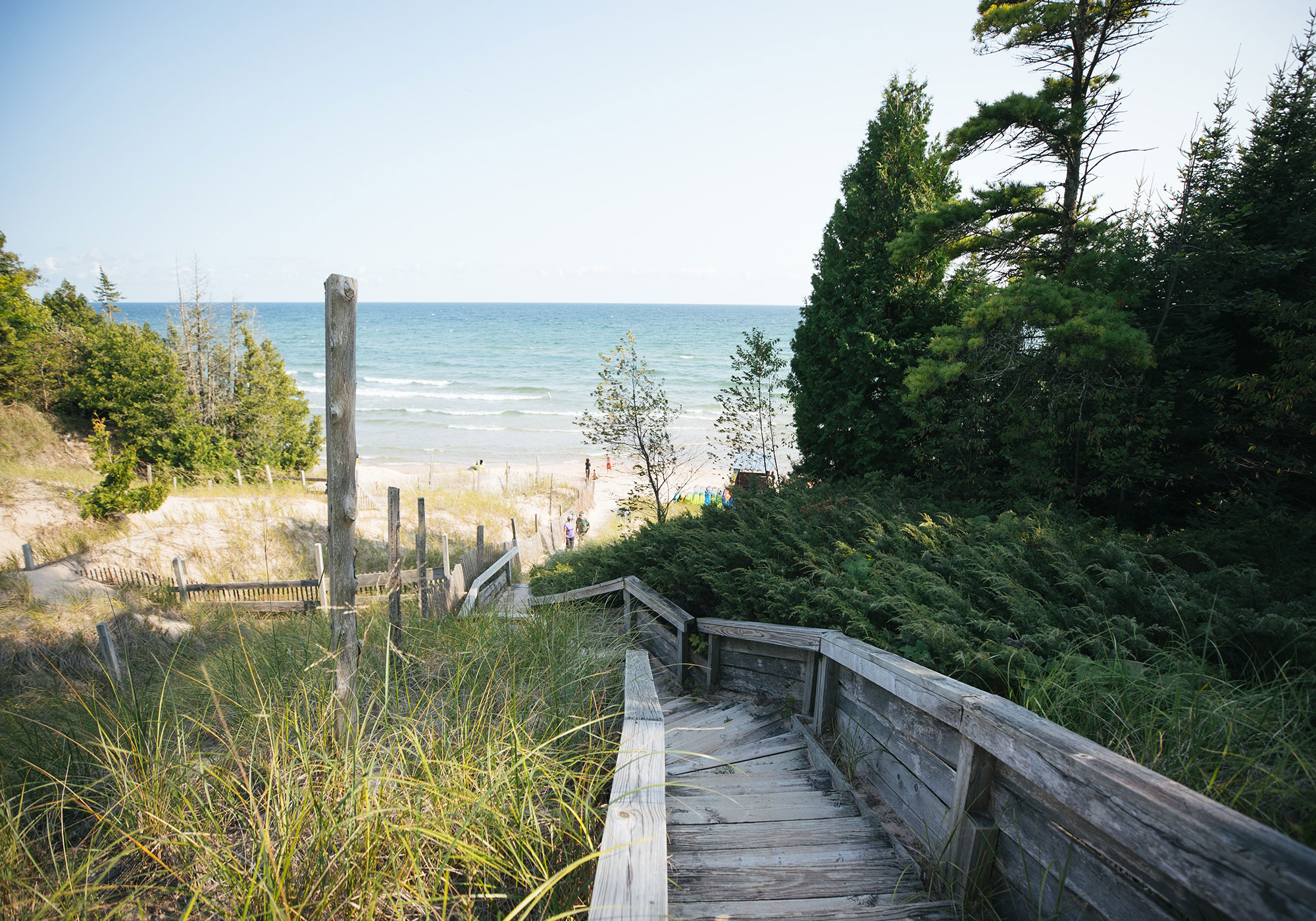 Whitefish Dünen State Park In Door County , Wisconsin