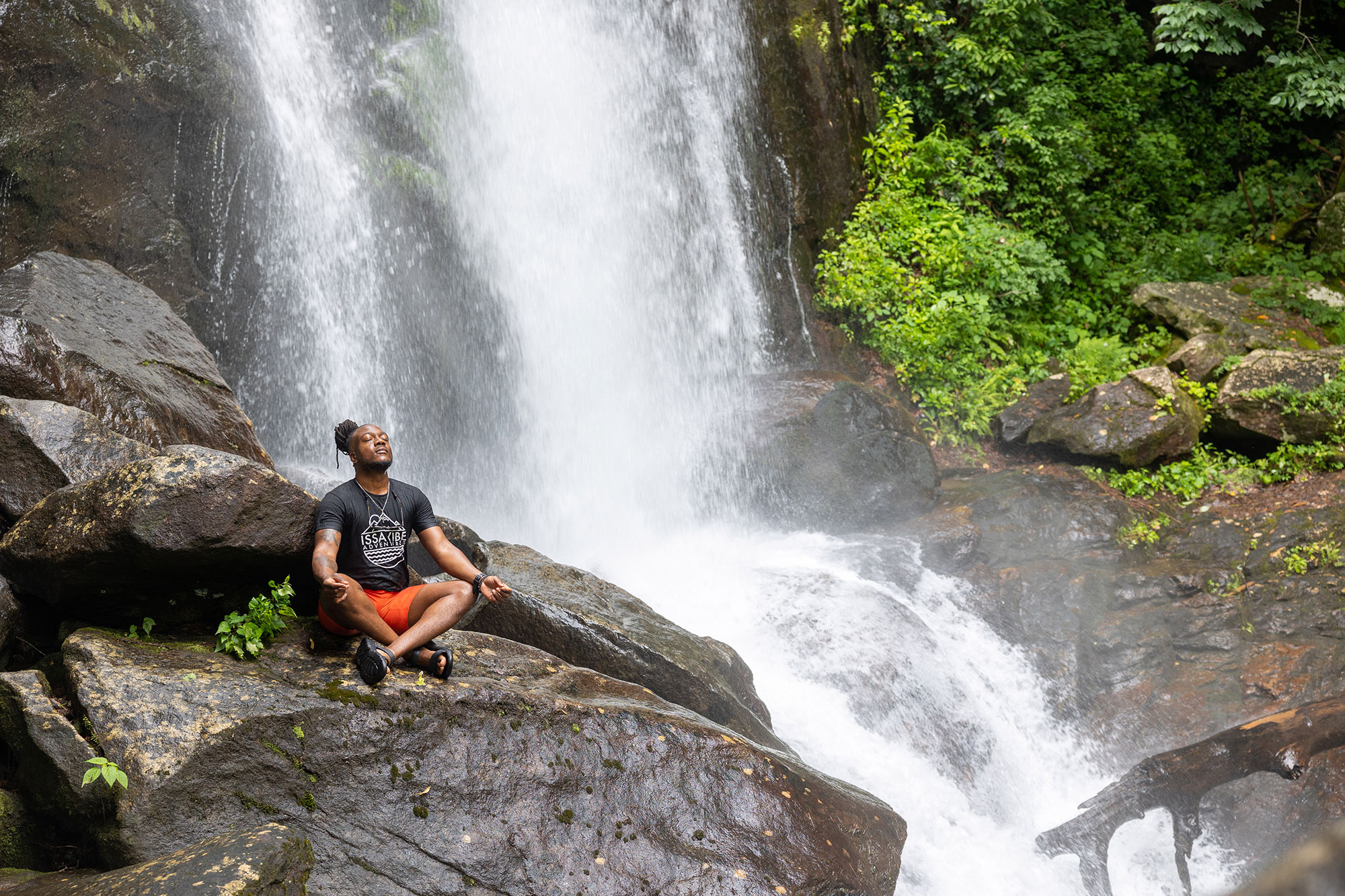 Waterfall at South Mountain State Park near Charlotte, North Carolina; Credit: Joseph Watts Photography

