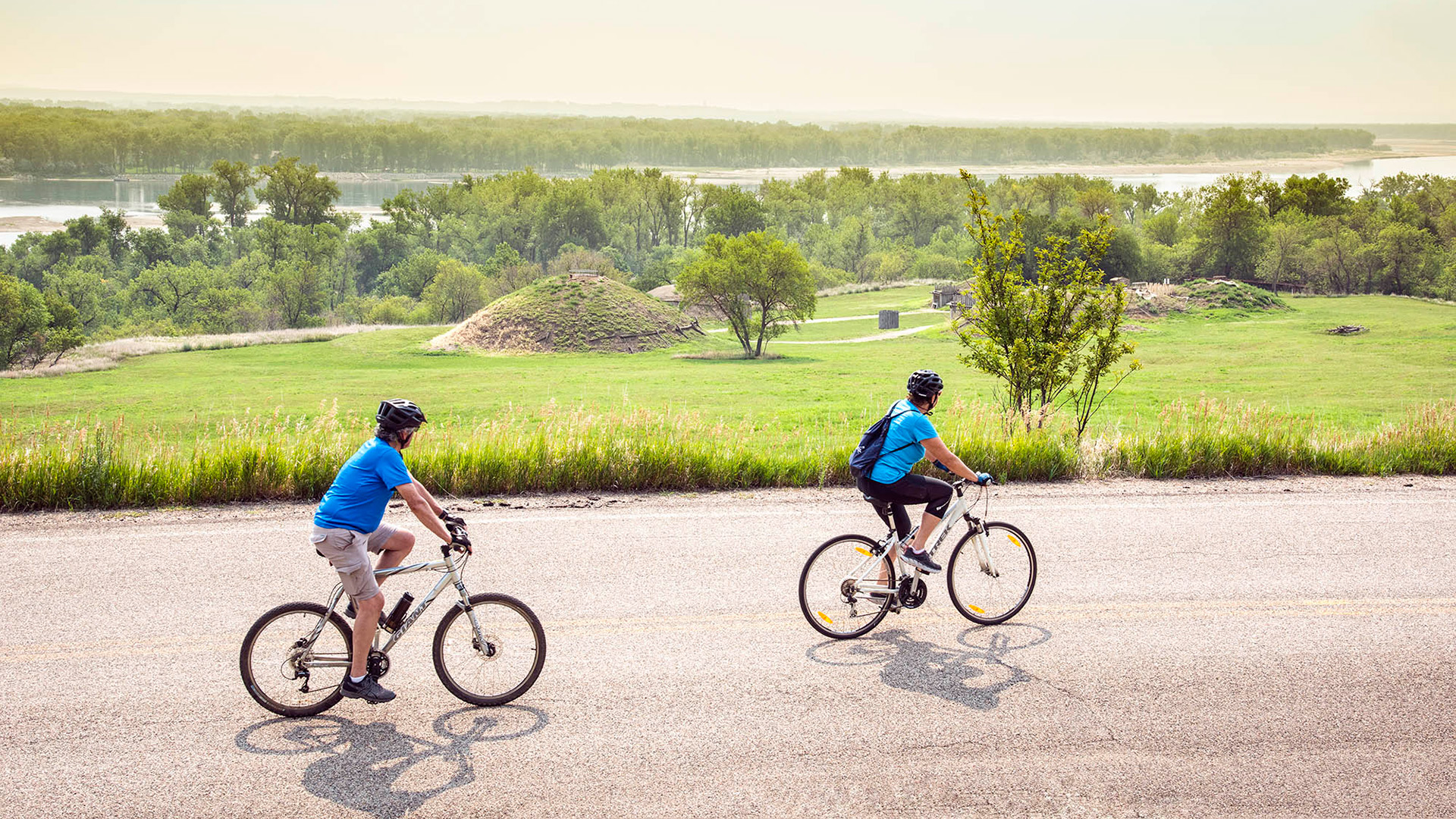 Fort Abraham Lincoln State Park in Mandan, North Dakota