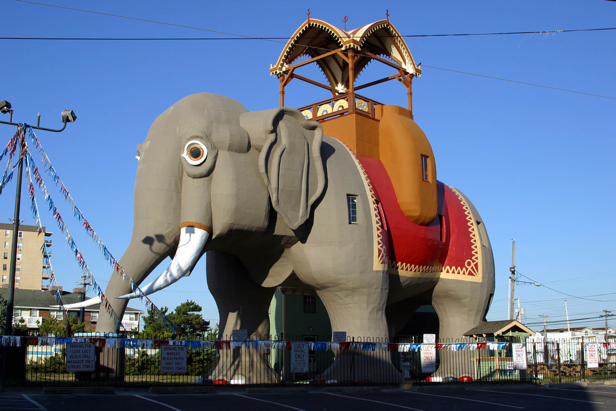 The Lucy the Elephant landmark in Atlantic City, New Jersey; Credit: John Dimaio
