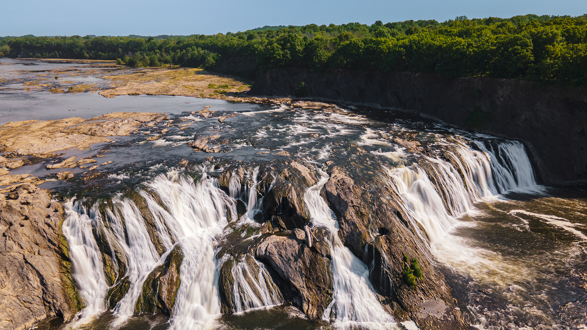 Cohoes Falls outside Albany, New York