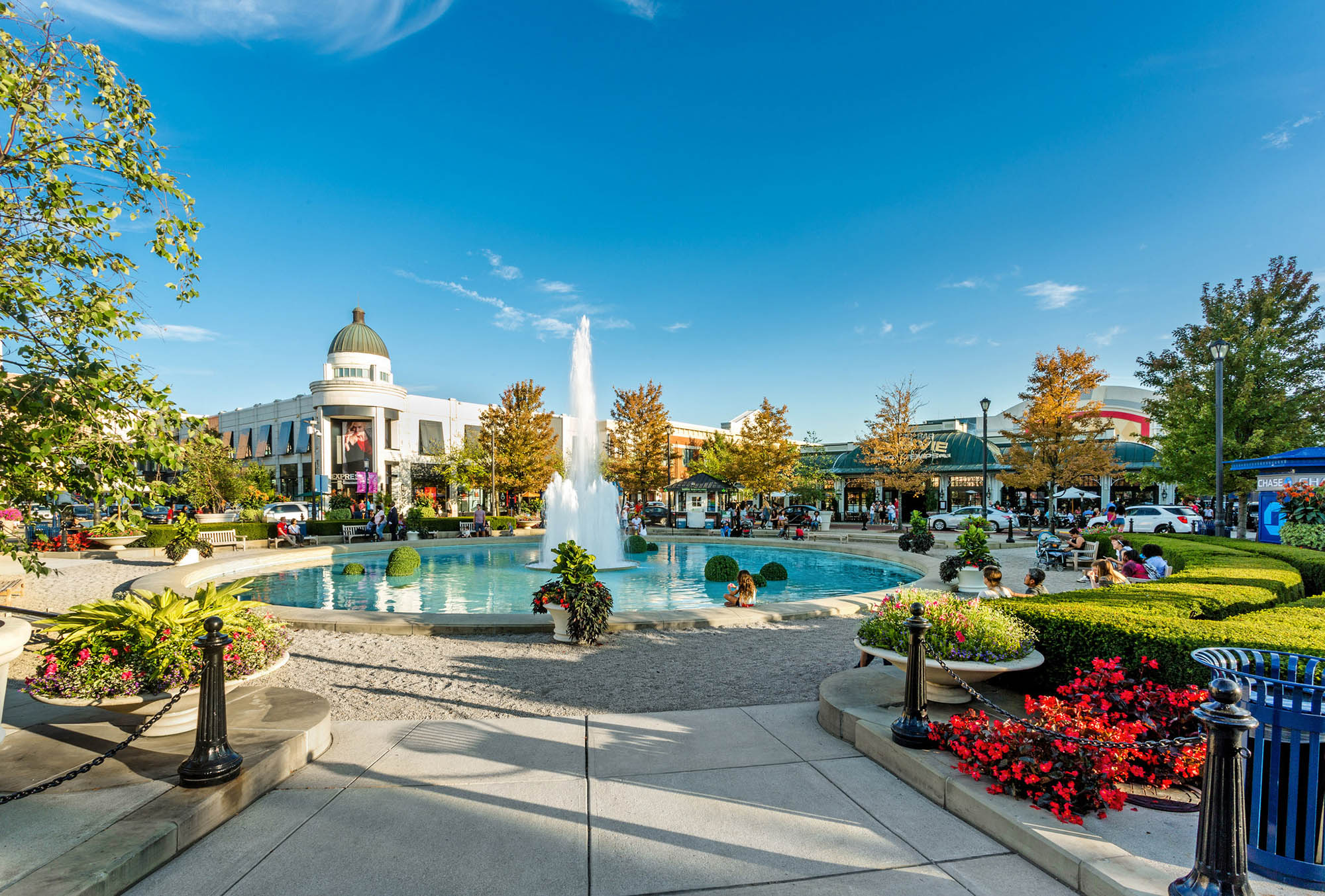 Easton Town Center en Columbus, Ohio; Crédito: Brady Designs, Ltd.