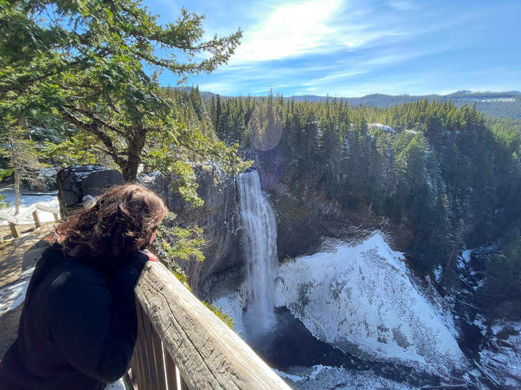 Les chutes de Salt Creek, près d'Eugene, dans Oregon 